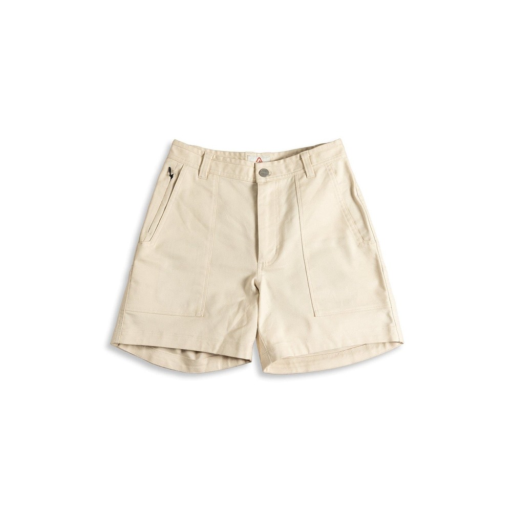 LIVSN Flex Canvas Shorts Trail Shorts size  4  Bone Recycled Outdoor Hiking